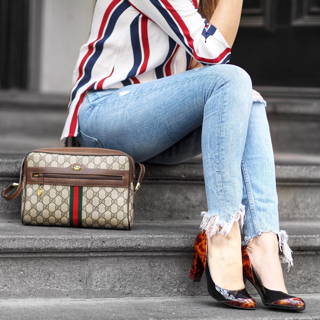 BagsofTPF: This Handbag Lover Stole Our Hearts With Her Mommy-and-Me Style  Posts - PurseBlog