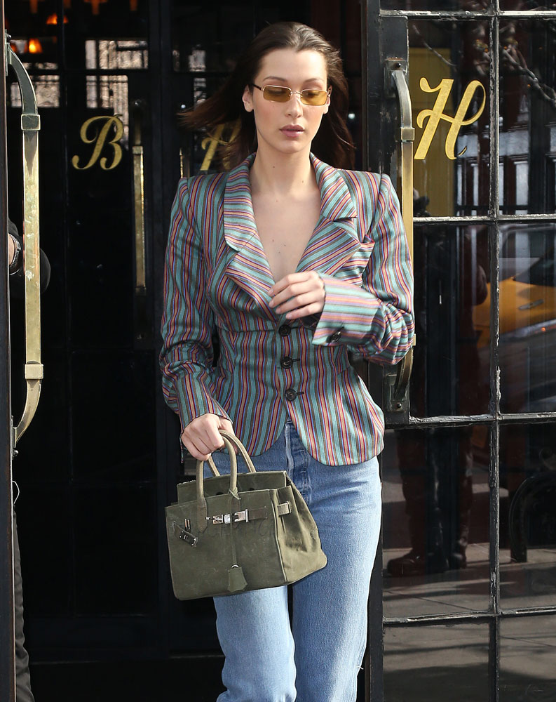 Why in the World Would Bella Hadid Carry a Bag That Looks Like—But