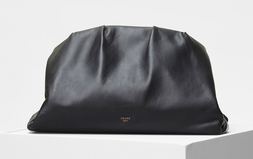 black celine purse