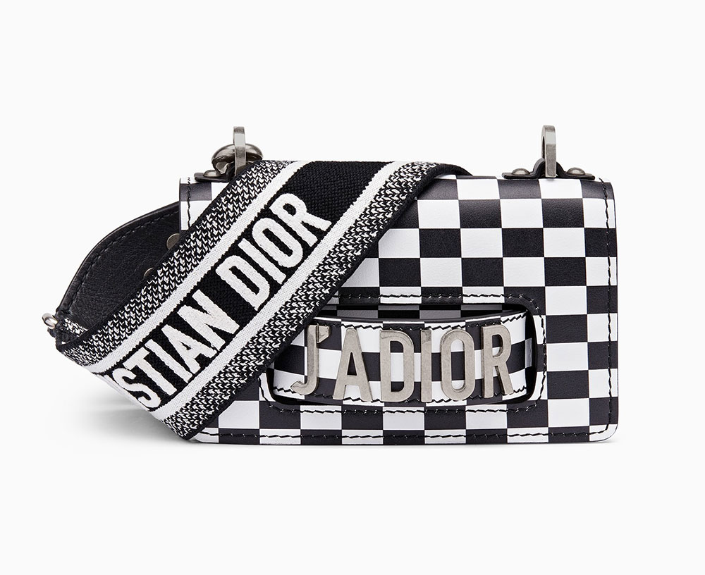 Christian Dior Bicolor Lady Dior Checkered Bag - Black Handle Bags, Handbags  - CHR218906 | The RealReal