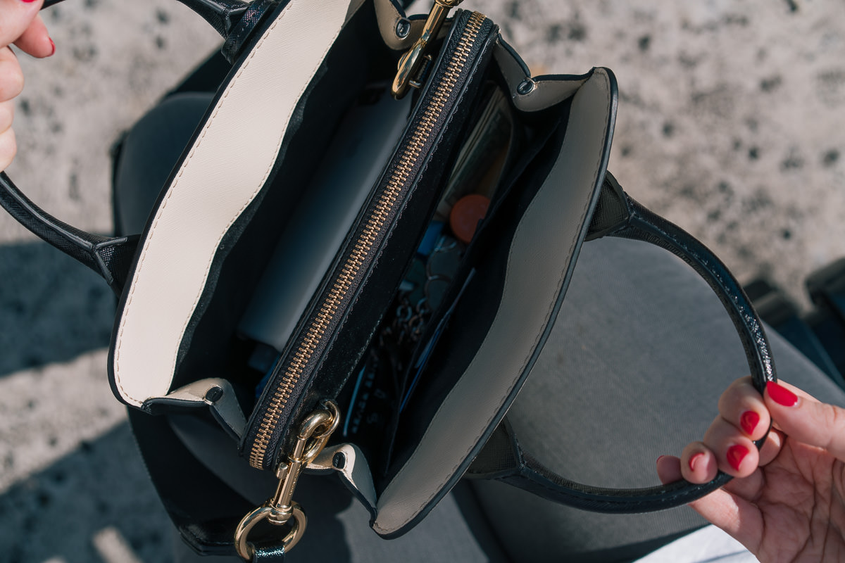 Little Big Shot DTM of Marc Jacobs - Black bag with 2 handles for