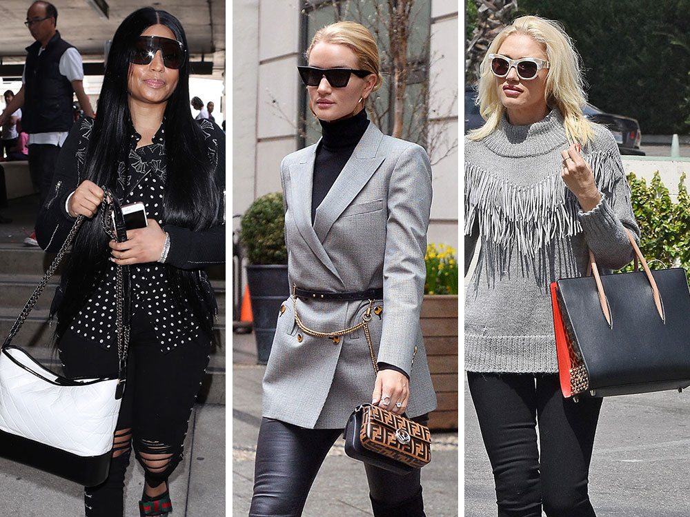 Celebs Are Forever Glam with Bags from Celine, Chanel and Louis