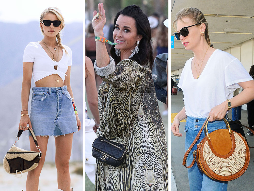 Celebs Invade Coachella with Bags from Dior, Louis Vuitton and