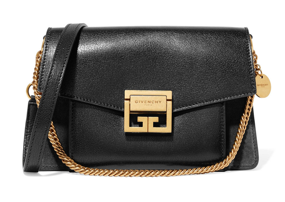 givenchy gv3 small leather shoulder bag