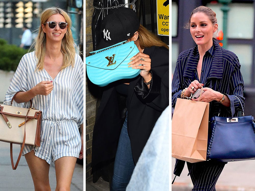 Brand New Saint Laurent and Louis Vuitton Bags are Celebs' Top