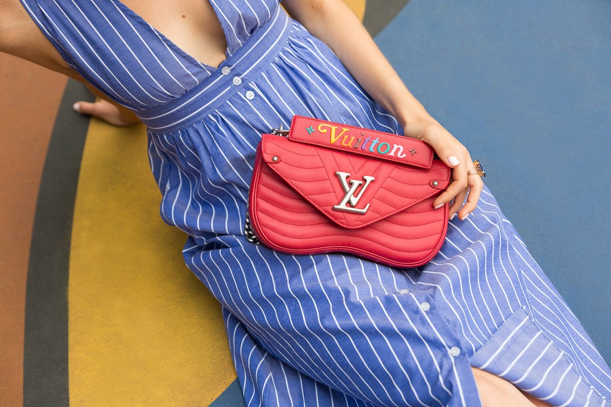 Louis Vuitton, Bags, Nwt Authentic Louis Vuitton New Wave Chain Bag