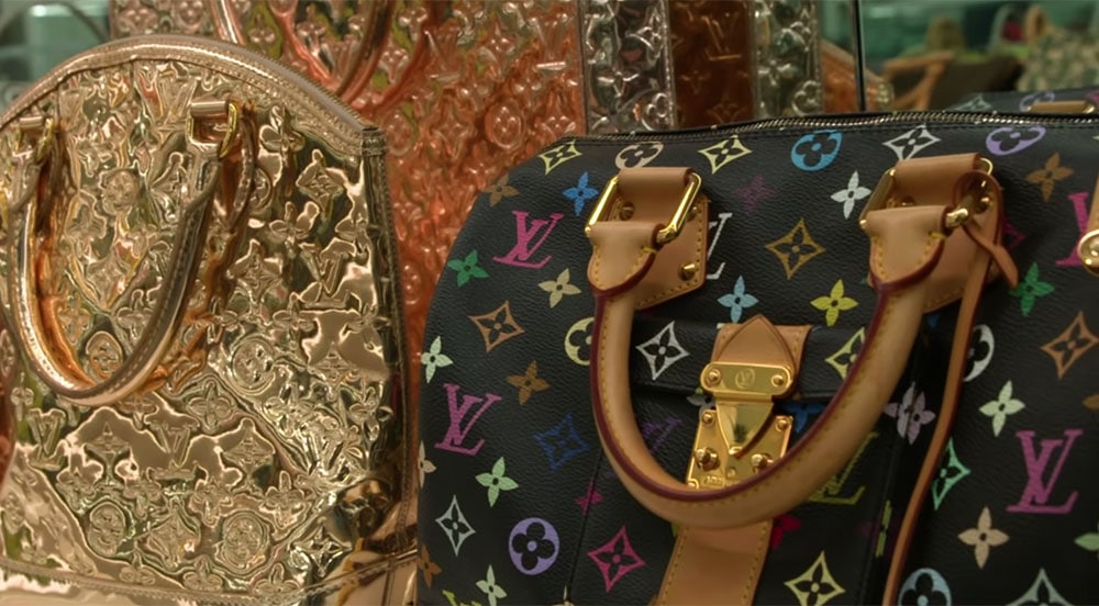 My entire LV bag collection! I'm totally obsessed with the Takashi Murakami  collection if u couldn't tell lol :D [pls ignore my room] : r/Louisvuitton