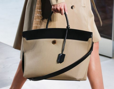 ParallaxShops Former Givenchy Designer Riccardo Tisci Debuts His First Bags for burberry logo patch on the Spring 2019 Runway burberry logo patch Trech Farringdon Short