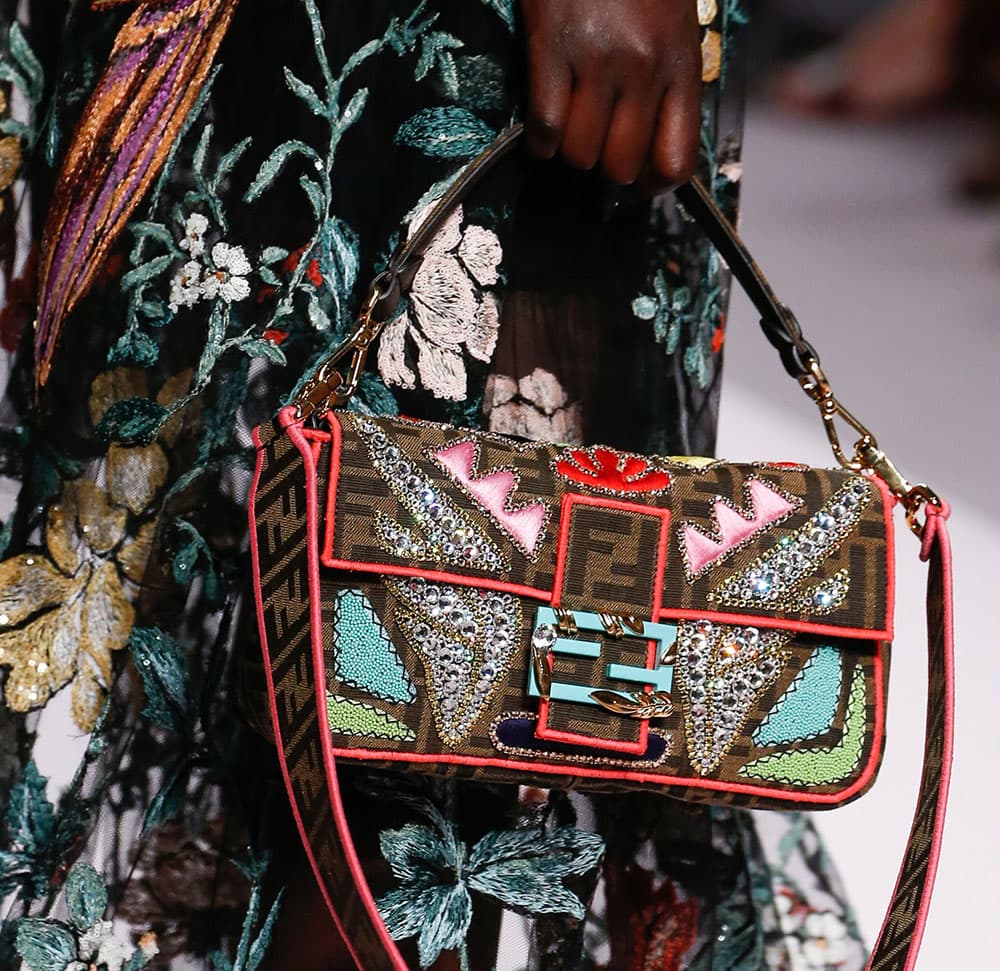 Fendi’s Spring 2019 Runway Bags Emphasize Utility Pockets and Embossed ...