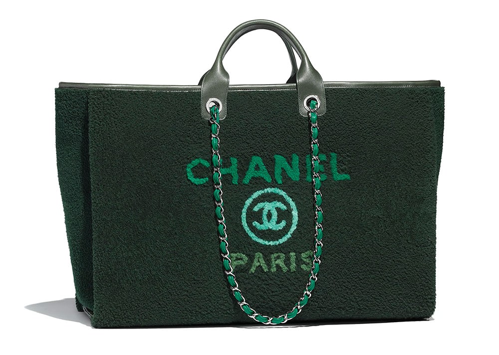 Chanel Terry Cloth Quilted Maxi Flap Bag