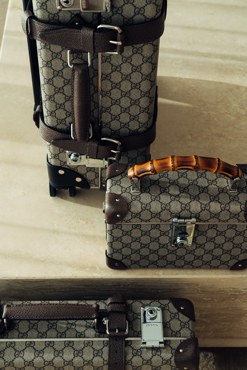 Gucci collaborates with Globe Trotter to create a photo-ready