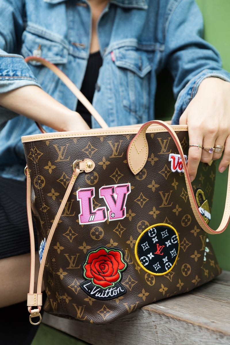 A Day With the Louis Vuitton Patches Neverfull MM - PurseBlog