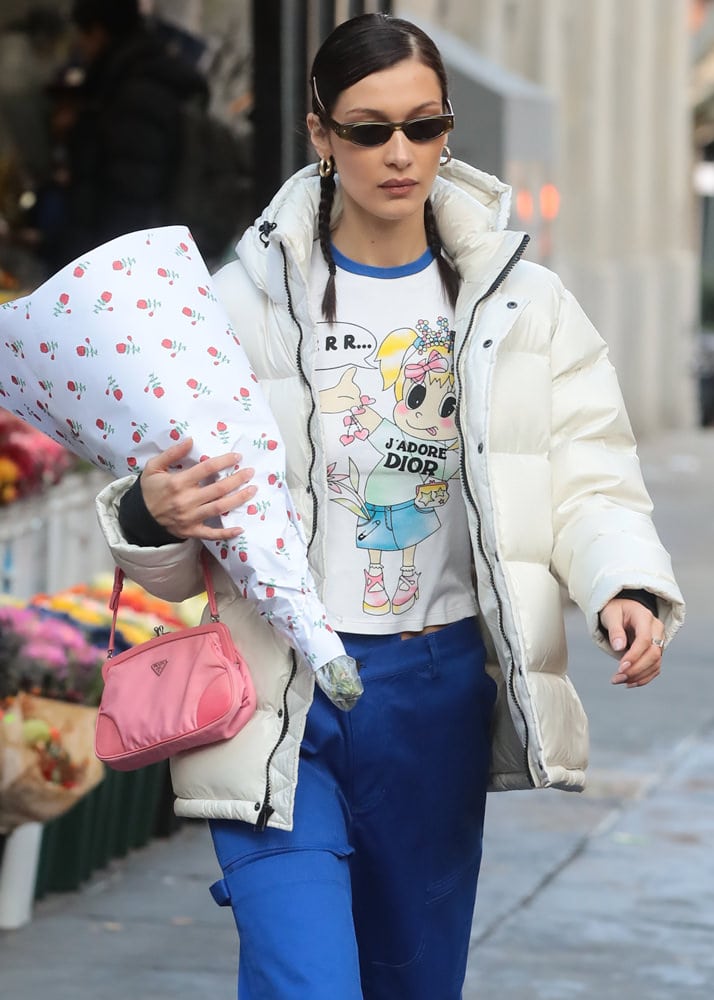 Celebs Brave the Cold With Louis Vuitton and Strathberry - PurseBlog