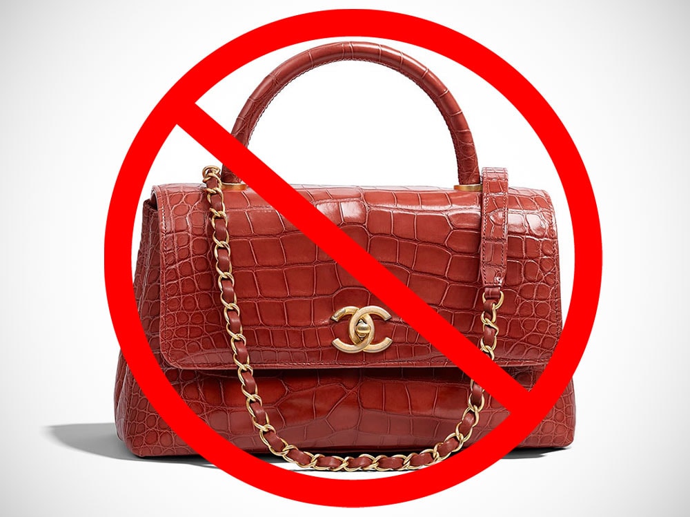 Chanel to Ban Use of Exotic Skins Moving Forward - PurseBlog