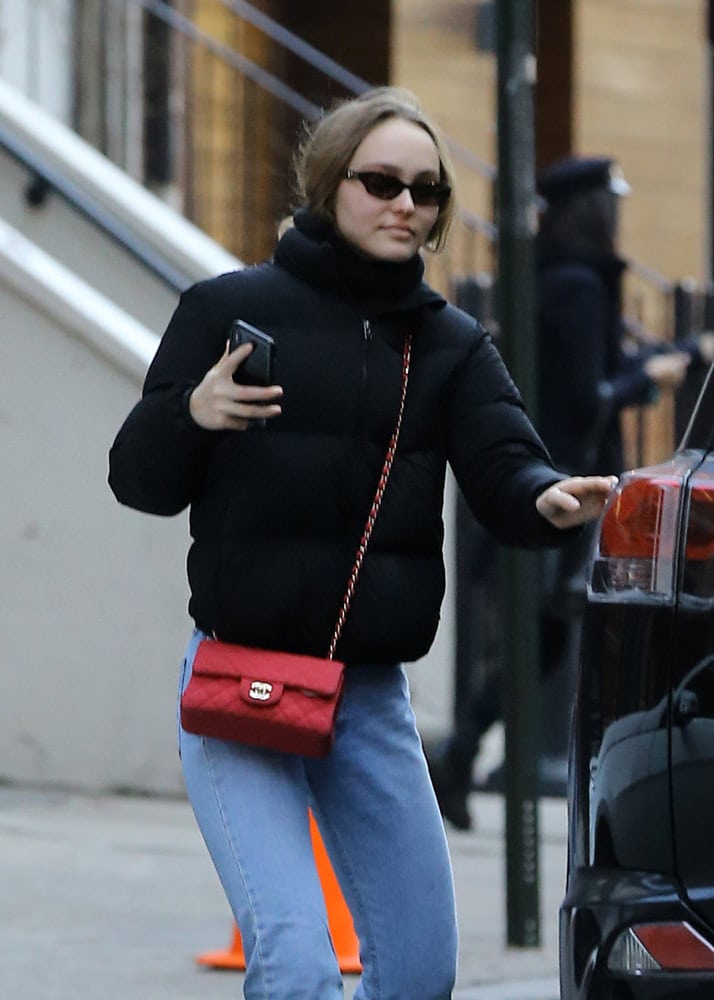 Lily-Rose Depp Keeps Good Luck Charms In Her Purse! : Photo 3804556 | Lily  Rose Depp Photos | Just Jared: Entertainment News