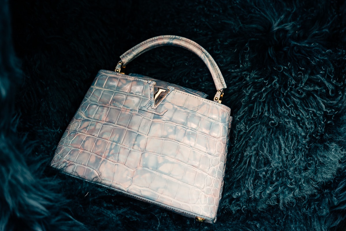 Louis Vuitton Capucines Mini Crocodile Bag