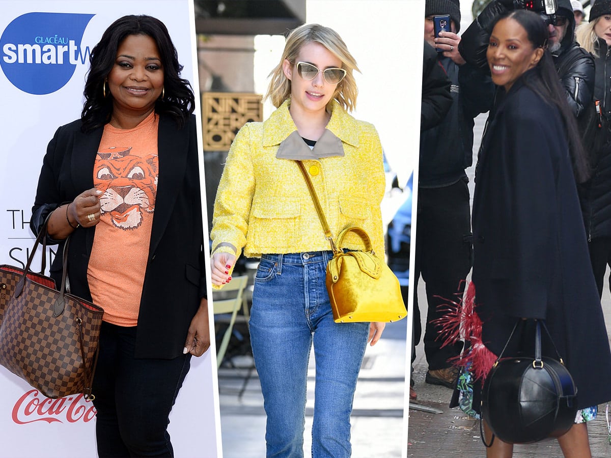 Celebs Dazzle Us with New Bags from Versace and Burberry - PurseBlog