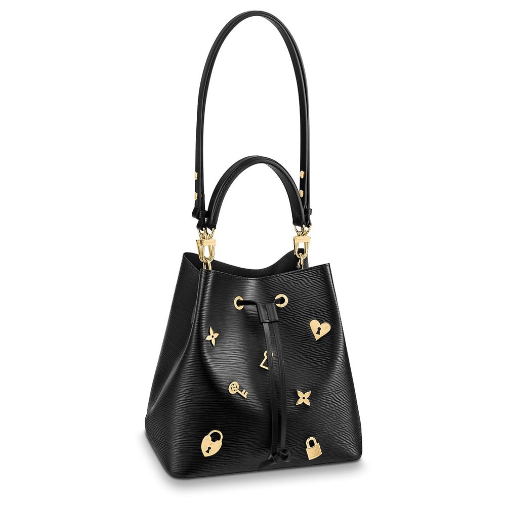 Louis Vuitton NeoNoe Handbag Limited Edition Love Lock Monogram