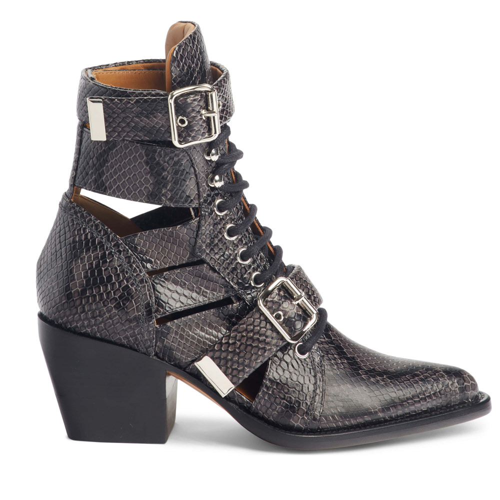 gucci leather ankle boot with sylvie web dupe