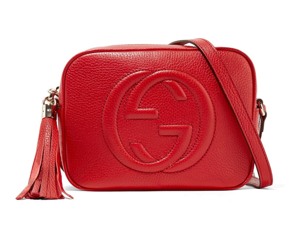 red gucci camera bag