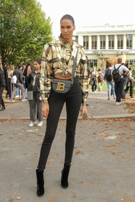 Celebs Bring Balmain, Valentino and Chloé to Paris Fashion Week - PurseBlog