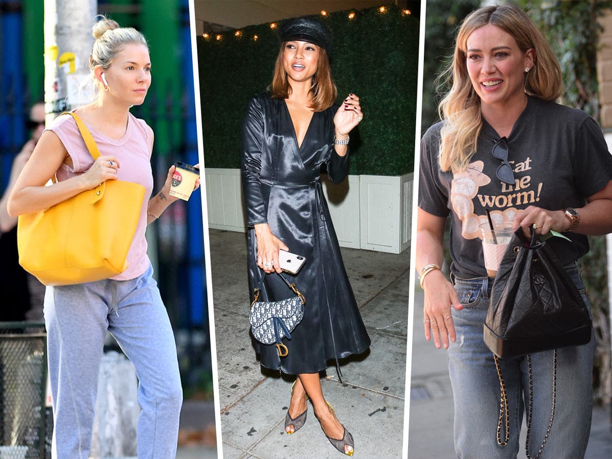 Celebs Keep It Wee with Compact Bags from Dior, Chloé and More