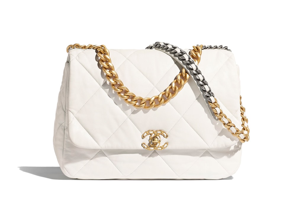 Chanel 19 Chain Quilted Maxi Bag