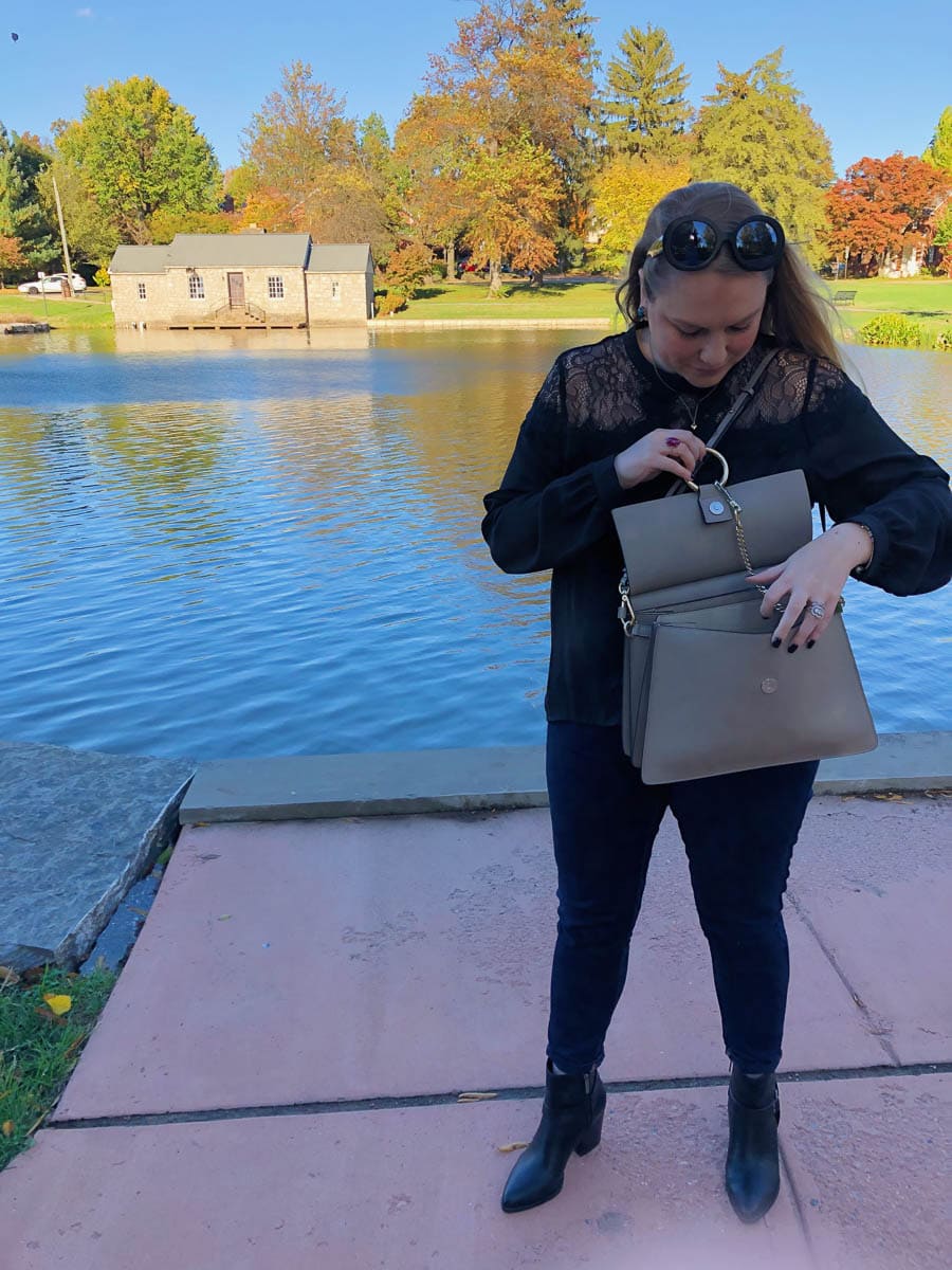 Chloe creme faye backpack – LuxuryPromise
