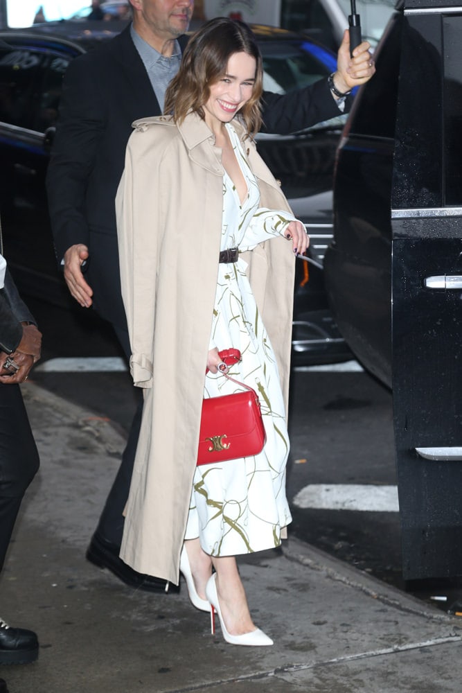 Celebs Get in the Holiday Spirit with Bags from The Row, Celine and Fendi -  PurseBlog