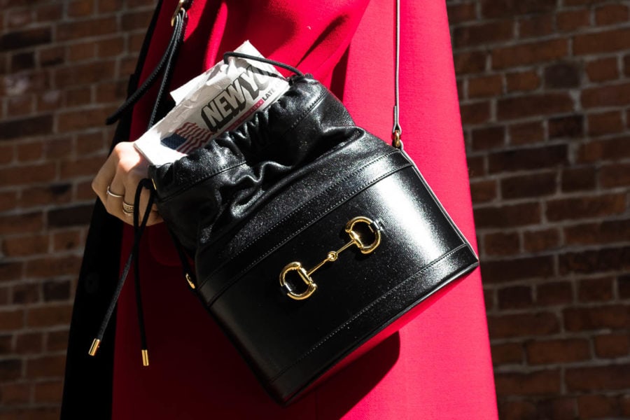 Introducing the Gucci 1955 Horsebit Bucket Bag PurseBlog