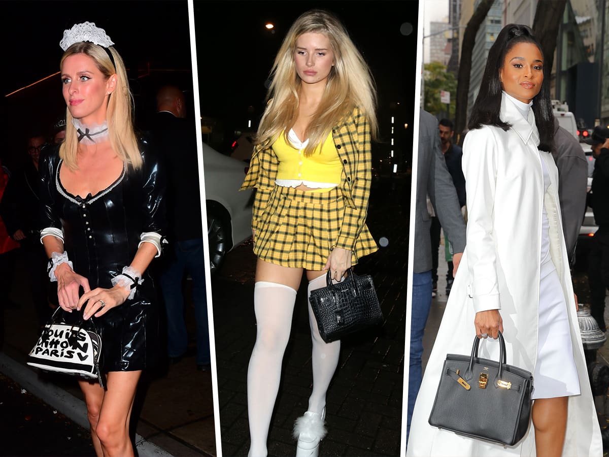 Celebs Flaunt New Bags from Balenciaga, Jimmy Choo and Valentino
