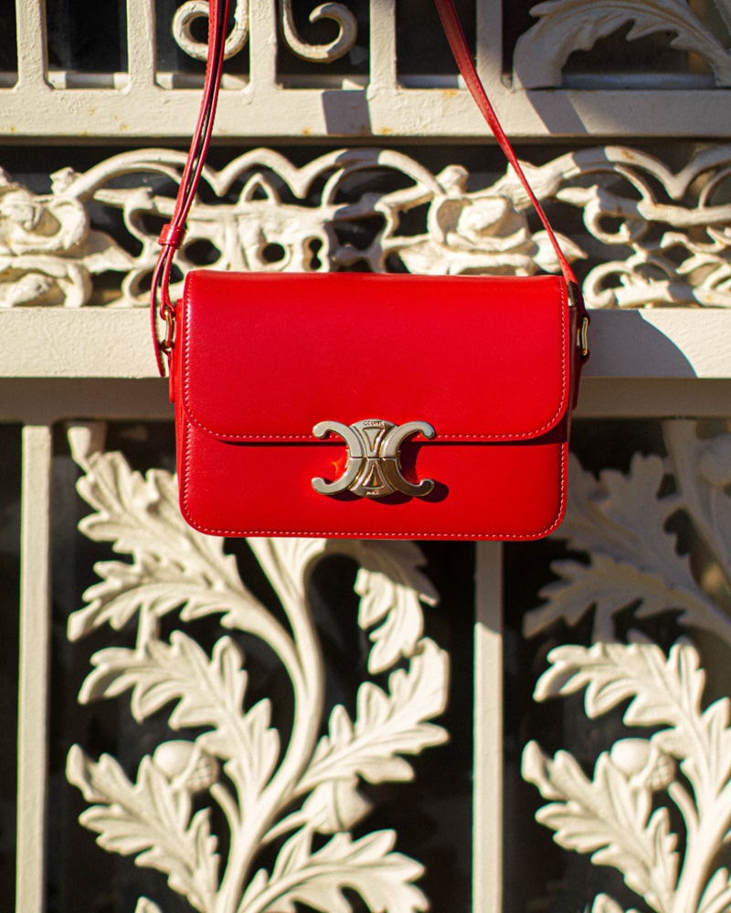 The History of the Celine Triomphe Bag - luxfy