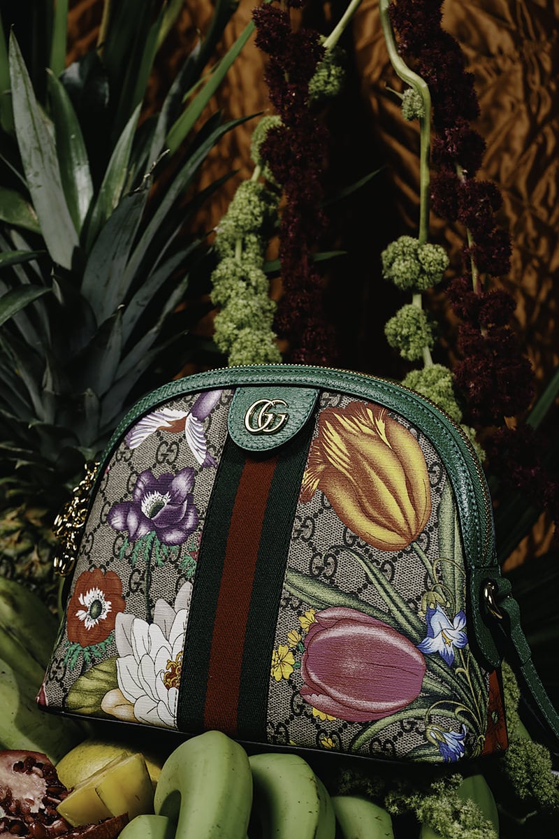 Gucci Small Ophidia Flora Shoulder Bag
