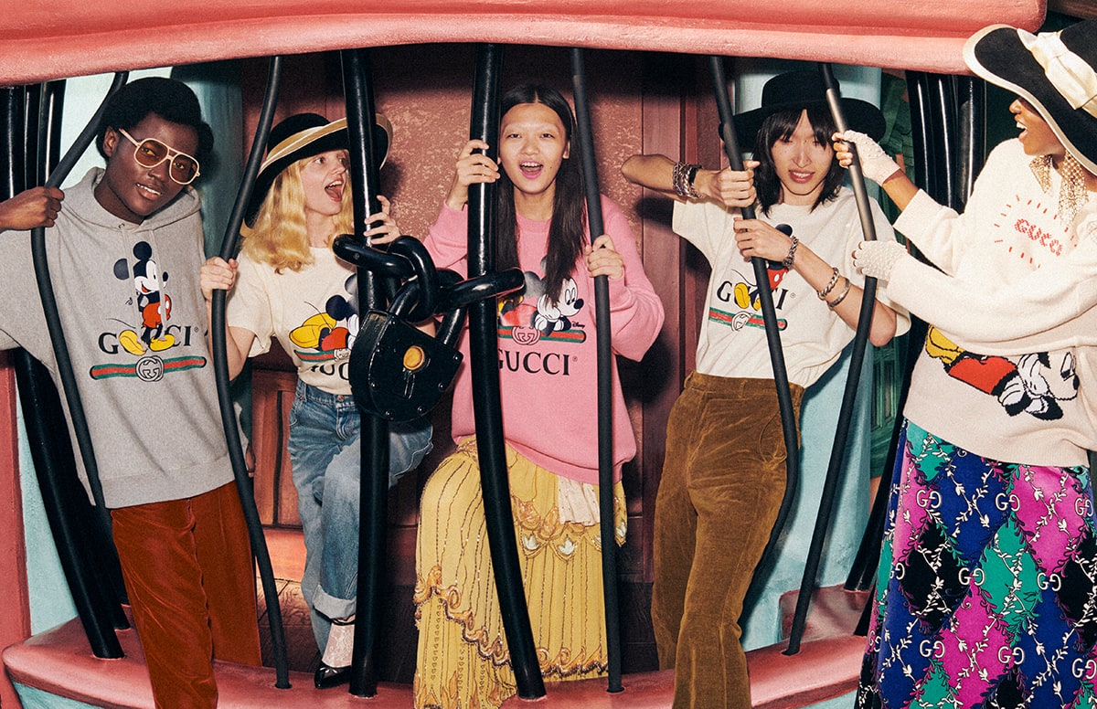 The Gucci x Disney Line Celebrates The Year Of The Mouse With The Studio's  Icon