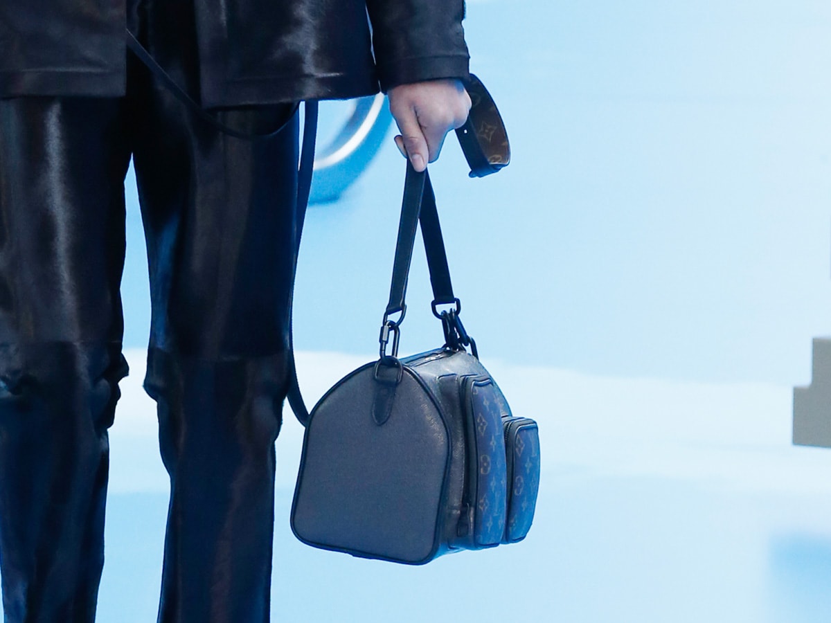 Here's a Closer Look at Virgil Abloh's Fiber Optic Bags for Louis