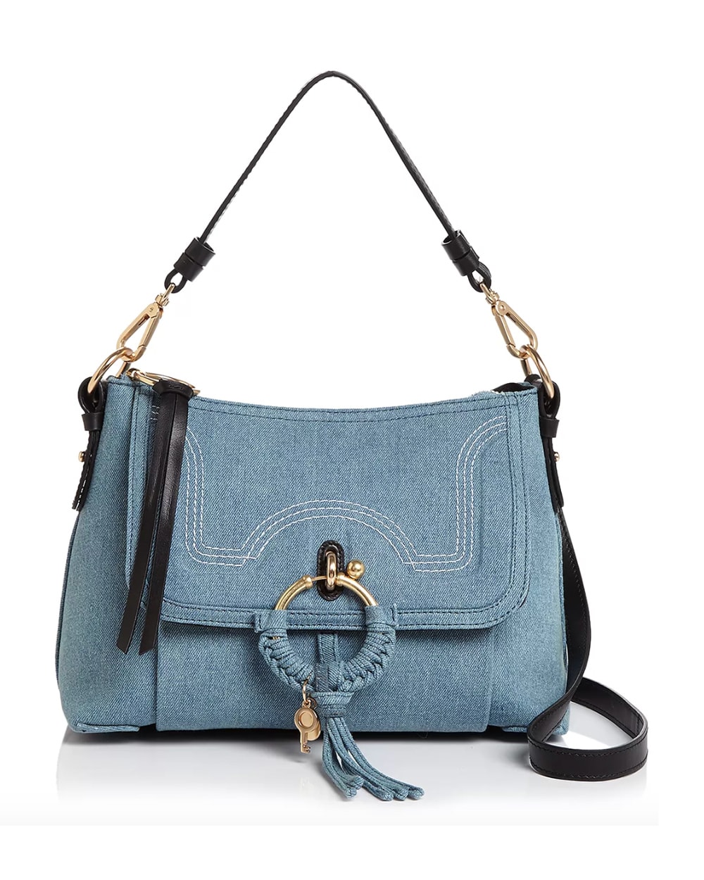LOULou Designer Denim Gold Chain Shoulder Bag Fashionable Handbag Purse  With Flap, Crossbody Clutch, And Wallet In Goldk From Amazing889, $72.54 |  DHgate.Com