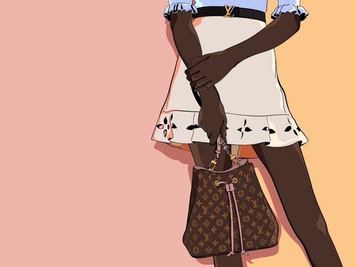 Gucci And Louis Vuitton Have The Best New Fashion & Cartoon