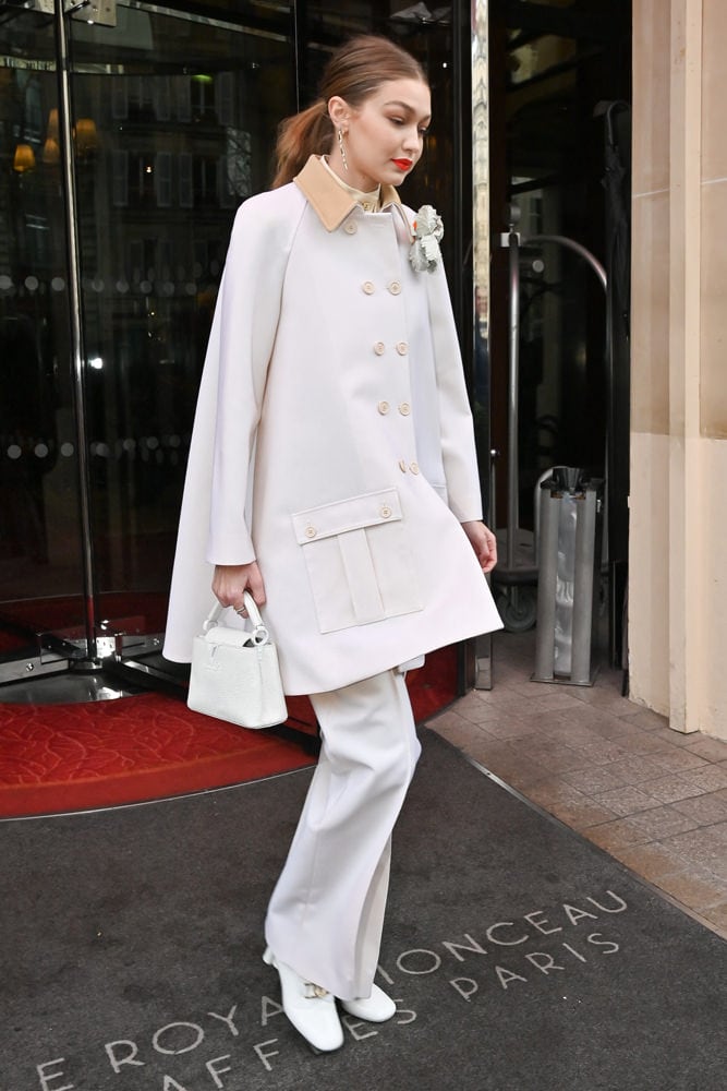 Celebs Opt for Balenciaga and Louis Vuitton Exclusively During Final Days  of PFW - PurseBlog