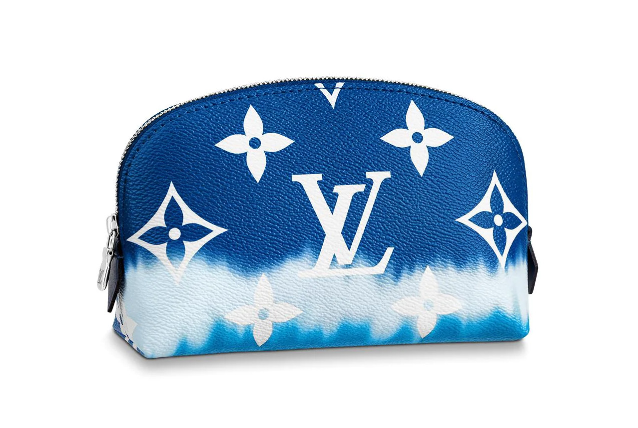 Louis Vuitton Somewhere Somehow Blue Monogram Keepall Bandouliere