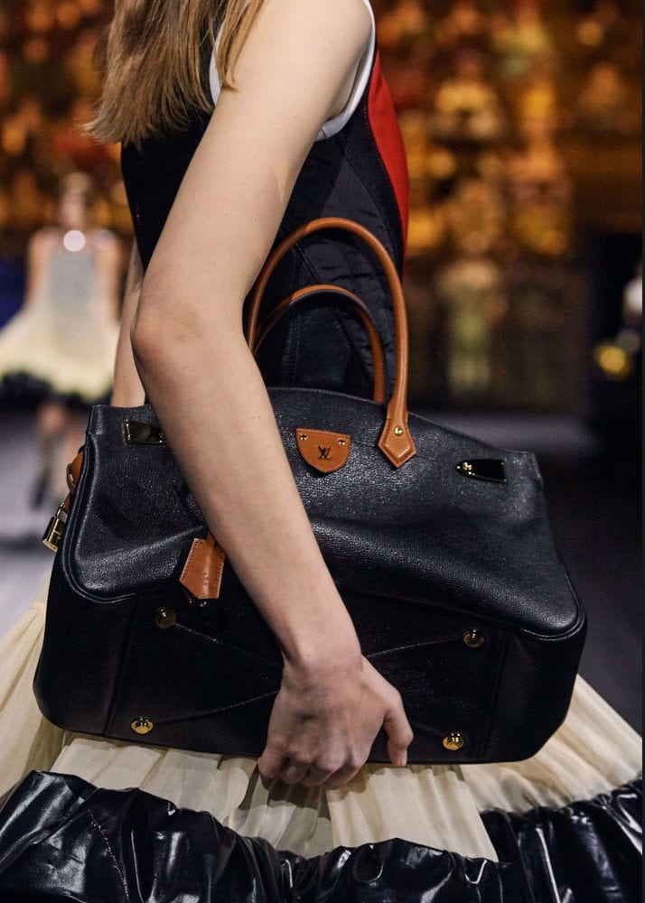 Louis Vuitton Manhattan NM Handbag Monogram Canvas with Leather