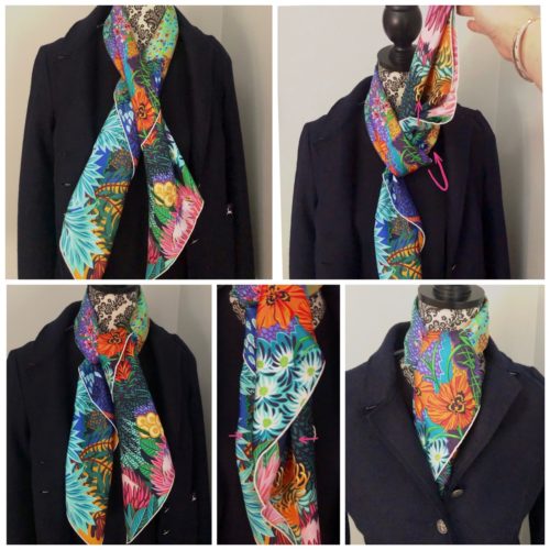 Shorts  Hermès Twilly Scarf Ring Hack: Use With Larger Scarves! 