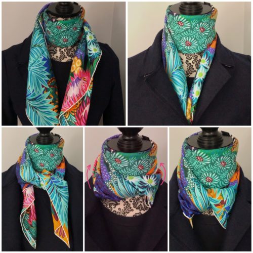 Hermès - Application Silk Knots  Hermes twilly scarf, Hermes scarf, Scarf  knots