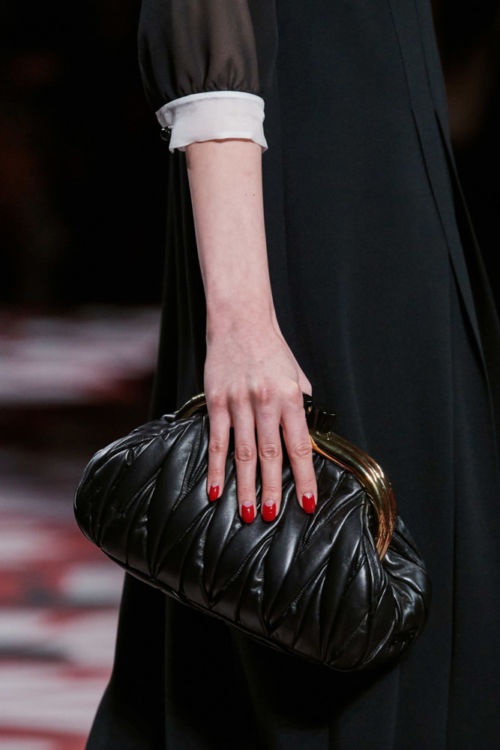 At Miu Miu, It’s All About the Clutch for Fall 2020 - PurseBlog