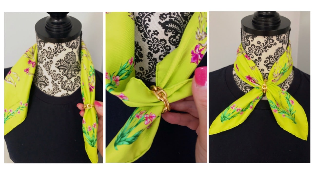 22 ways to tie hermès twilly silk scarves to refresh your style every day