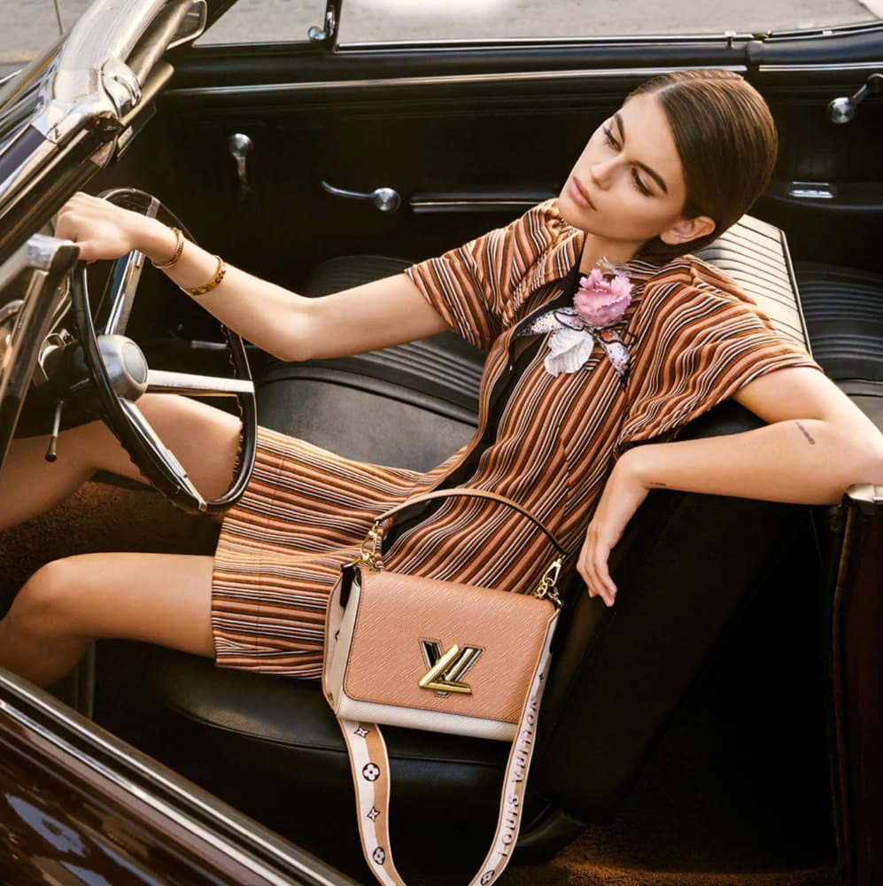 Kaia Gerber does the Twist for Louis Vuitton's new bags - Duty