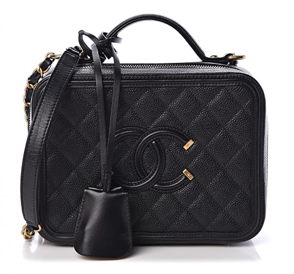 Chanel Black Quilted Leather Gabrielle Medium Hobo Bag - Yoogi's Closet