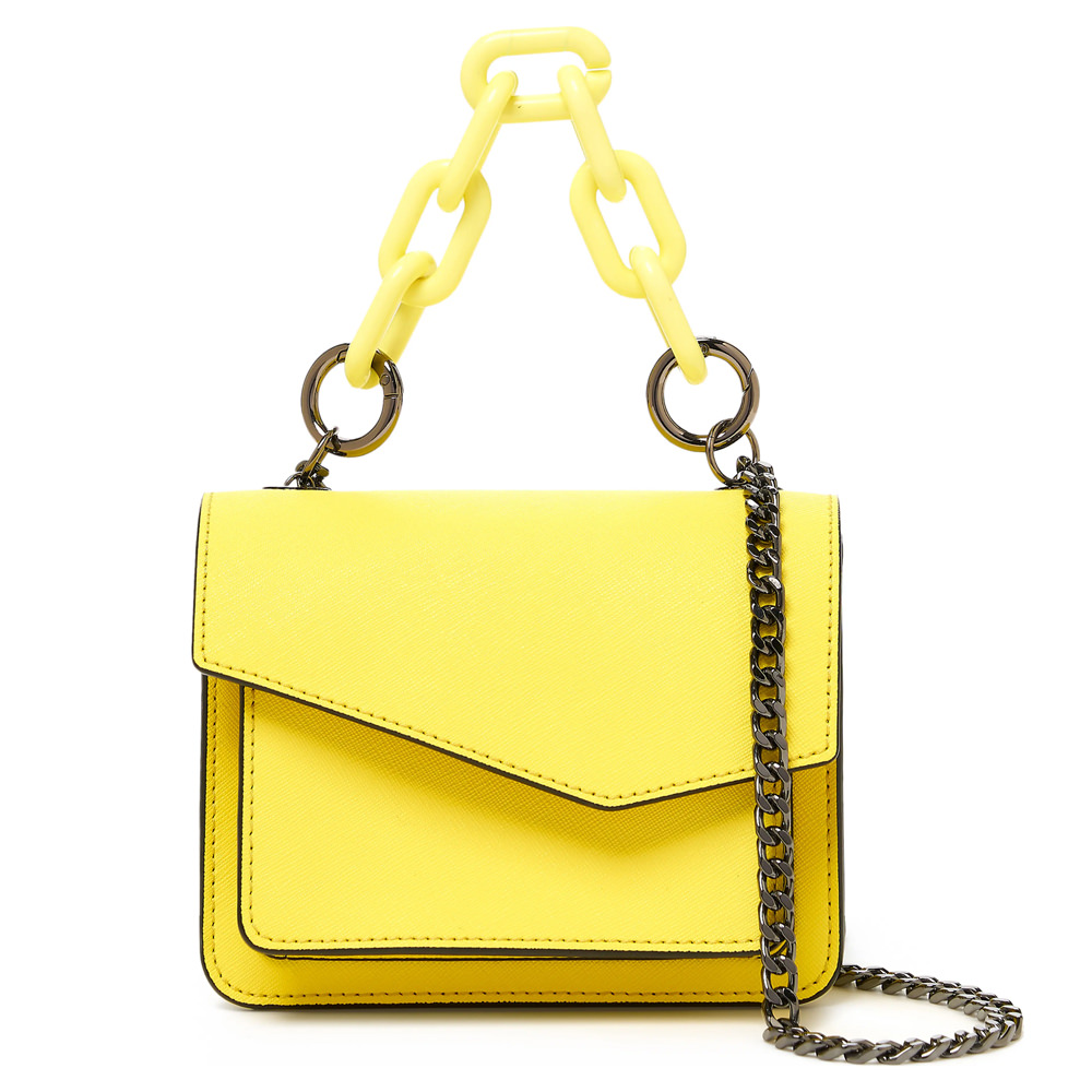 mini yellow bag