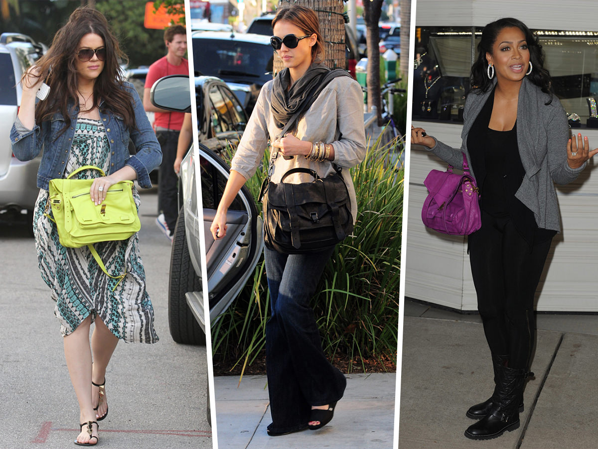 Celebs Party and Protest with New Bags from Louis Vuitton, Proenza Schouler  and More - PurseBlog