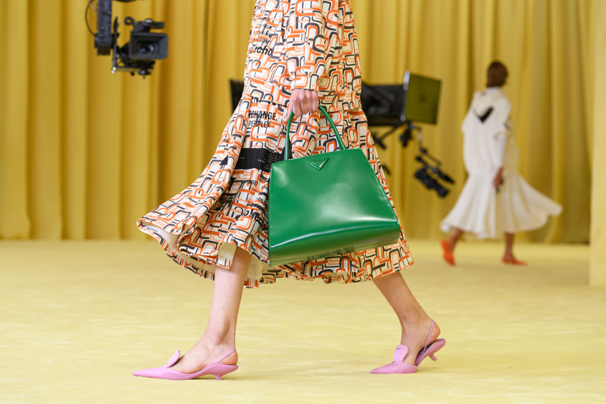 Prada Debuts Its First Collection From Co-Creative Directors Miuccia ...