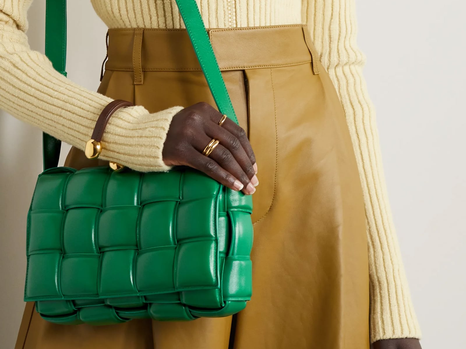 beauty one  Bags, Green handbag, Fashion bags